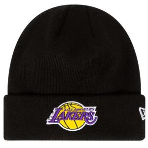 Czapka New Era Essential Cuff Beanie Los Angeles Lakers Hat 60348856 - 2877842162