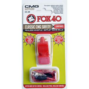 Gwizdek Fox 40 CMG Classic Safety + sznurek 9603-0108 czerwony - 2876732051