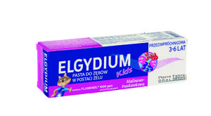 Elgydium Kids Pasta do zbw dla dzieci od 3 do 6 lat malinowo-truskawkowa 50 ml - 2876695811