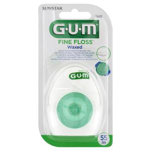 GUM Ni dentystyczna woskowana cienka 55m 1555