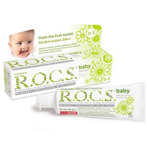 ROCS pasta do zbw BABY 0-3 lat Camomile - Rumianek 35ml - 2827725291