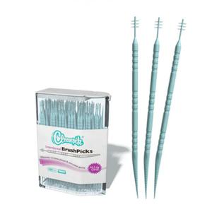 CLEANPIK Interdental BrushPicks - Wykaaczka do czyszczenia przestrzeni midzyzbowych 150szt. - 2834089677