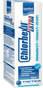 Chlorhexil Extra, pyn do pukania jamy ustnej 250 ml - 2875198943