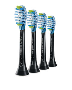 SONICARE Philips kocwki do szczoteczki PREMIUM Plaque Control C3 (4szt.) - Czarne HX9044/33 - Dystrybucja PL - 2860775423