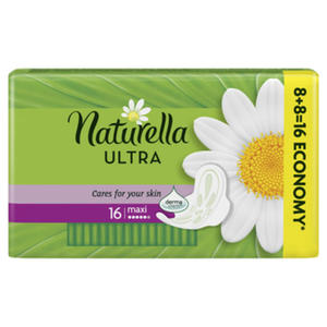 Naturella ultra MAXI podpaski ze skrzydami 16szt. - 2877802013