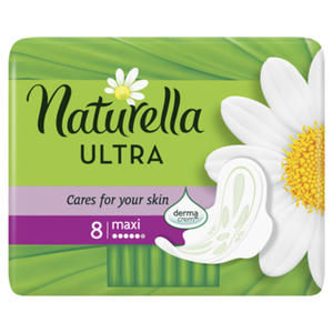 Naturella Ultra MAXI podpaski ze skrzydami 8szt. - 2860775467