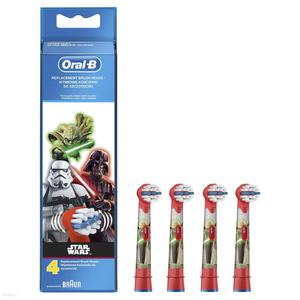 Braun Oral-B kocwki do szczoteczki dla dzieci EB-10 Stages Power EB10-4 STAR WARS - 2871539688