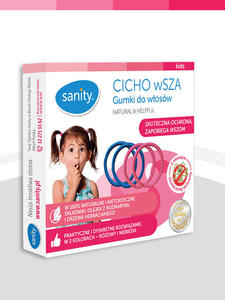 Sanity CICHO wsza - gumki do wosw 4szt. - 2876987865