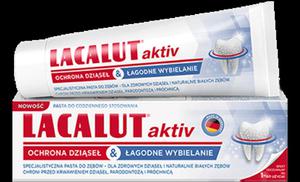 LACALUT Pasta do zbw Aktiv ochrona dzise & agodne wybielanie 75 ml - 2862937978