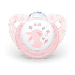 NUK Smoczek uspokajajcy 0-6m "1" BABY ROSE SILIKON 730052 - 2860775964