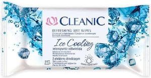 Cleanic chusteczki odwieajce Ice Cooling 15szt. - 2860775986