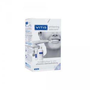 VITIS WHITENING ZESTAW 2w1: pyn 500ml + pasta 100ml - 2860776060