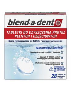 Blend-a-dent tabletki do czyszczenia protez penych i czciowych 28szt. - 2877437290