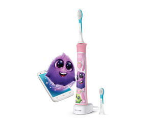 SONICARE Philips Szczoteczka for KIDS AQUA Stickers /dla dzieci/ HX6352/42 z Bluetooth - Dystrybucja PL - 2860776360