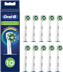 Braun Oral-B kocwki do szczoteczki elektrycznej CrossAction 10szt. EB50-10 CleanMaximiser - 2871539732