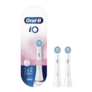 Braun Oral-B kocwki do szczoteczki elektrycznej iO Gentle Care White 2szt. RBSW-2 - 2871539746