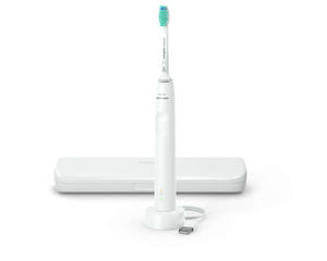 SONICARE Philips Szczoteczka 3100 Series WHITE- z czujnikiem nacisku oraz etui HX3673/13 - 2865819702