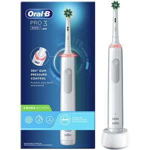 Braun Oral-B szczoteczka elektryczna PRO3 3000 White CrossAction - 2874060522