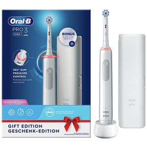 Braun Oral-B szczoteczka elektryczna PRO3 3500 White Sensi UltraThin + Etui - 2872713986