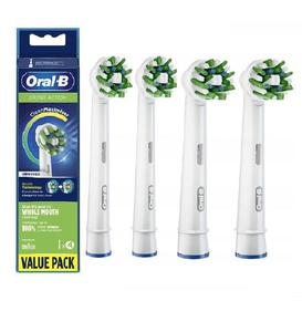 Braun Oral-B kocwki do szczoteczki elektrycznej CrossAction 4szt. EB50-4 CleanMaximiser - 2871539765