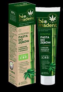 BIO MADENT pasta do zbw konopna - z wglem drzewnym 100ml - 2874259435