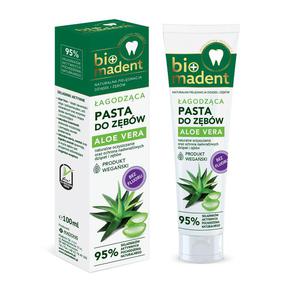 BIO MADENT pasta do zbw - agodzca, do zbw wraliwych z ALOE VERA 100ml - 2871430465