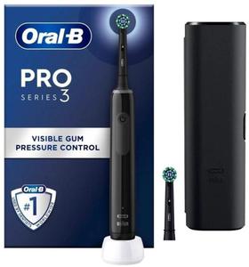 Braun Oral-B szczoteczka elektryczna PRO3 3500 Black Sensi UltraThin + Etui - 2871887348