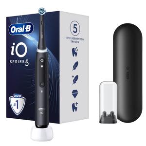 Braun Oral-B szczoteczka elektryczna iO 5 BLACK - szczoteczka magnetyczna z etui podrnym - 2872713996