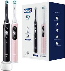 Braun Oral-B szczoteczka elektryczna iO 6N zestaw DUO BLACK & PINK - szczoteczka magnetyczna - 2874519640