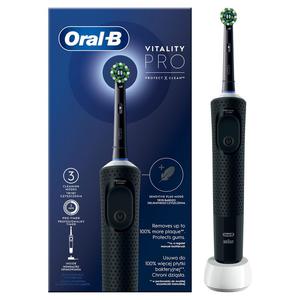 Braun Oral-B szczoteczka elektryczna Vitality PRO D103 Protect X Clean - Black (czarna) - D103.413.3 - 2876587431