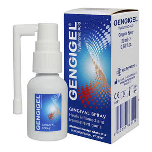 GENGIGEL Spray 0,01% HA 20ml spray z kwasem hialuronowym - 2876877962