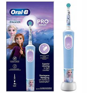 Braun Oral-B szczoteczka akumulatorowa dla dzieci D103 Kids FROZEN - Kraina Lodu D103.413.2K - 2876987881