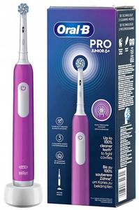 Braun Oral-B szczoteczka elektryczna Junior PRO FIOLETOWA dla dzieci powyej 6 lat (D305.513.2K) - 2878212570