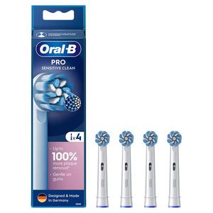 Braun Oral-B kocwki do szczoteczki elektrycznej Sensitive Clean 4szt. EB60-4 "PRO" - 2878005343