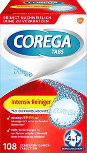 COREGA Tabs - tabletki do czyszczenia protez 108 tabl. - 2878905134