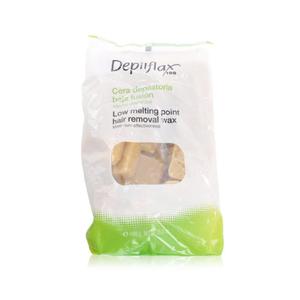 DEPILFLAX WOSK TWARDY BEZPASKOWY DO DEPILACJI 1KG NATURALNY - 2872112688