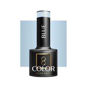 OCHO NAILS Lakier hybrydowy blue 502 -5 g - 2873576742