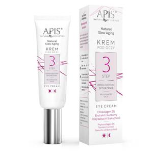 Apis Natural slow aging Krem pod oczy STEP 3 odmodzone spojrzenie 15 ml - 2878106425