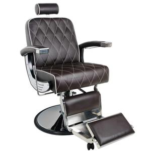 Fotel Barberski Gabbiano IMPERIAL - Brzowy - 2874239878