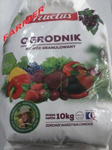 Fructus Ogrodnik Nawóz Granulowany 10 kg.