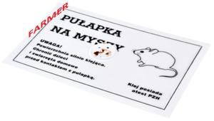 Puapka Lepowa Na Myszy - 2874260405