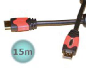 LVT 2482 RED LINE - Kabel HDMI-HDMI, dugo 15 m - 2829429048