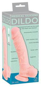 Medical Silicone Dildo 24 cm - 2859298151