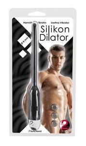 Silikonowy dilator z wibracjami - 2859298241