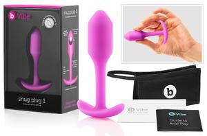 b-Vibe Snug Plug 1 korek analny - 2 kolory - 2859298996