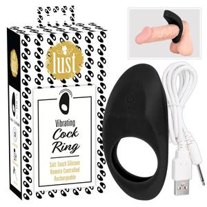 Lust Cock Ring Wibrujcy piercie - 2859299079