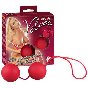 Velvet Kulki gejszy Red - 2859299104