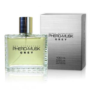 PHERO-MUSK GREY Feromony Men - 2859299156