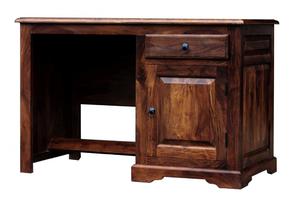 Mae biurko kolonialne LONDON z akacji indyjskiej 120x60 cm - 2832543809