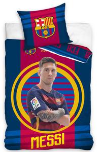 Pociel baweniana 160x200 FC Barcelona Messi FCB 9007 1710 Carbotex